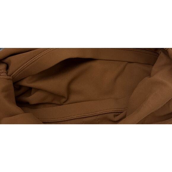 Lululemon Align Tank Top Brown Active Crop Built in Bra Activewear Size 2 - Picture 4 of 4